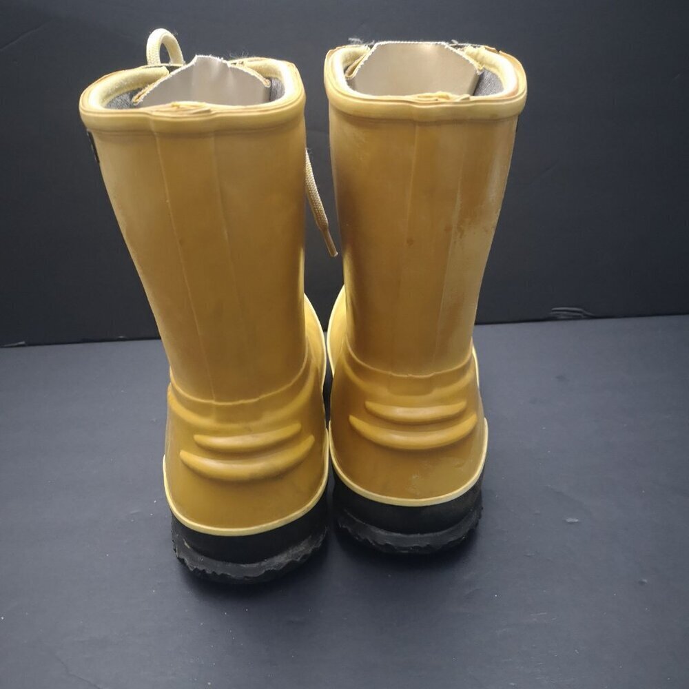 Bogs Ladies Size 7 Mustard Yellow Everdry Dura Fresh Urban Farmer Rubber Boots - Picture 5 of 9